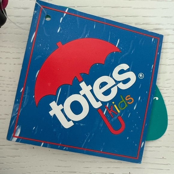 TOTES GIRL SNOW BOOTS Black/Pink. NWT. Size 5. - Picture 8 of 11